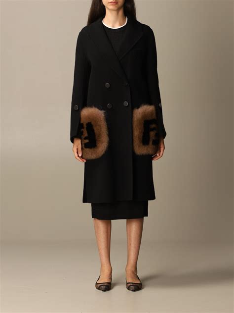 fendi coat.|Fendi coats women's.